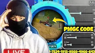 STAR CAPTAIN SENSITIVITY AND CONTROL CODE | PUBGM/BGMI | STAR CAPTAIN SENSITIVITY SETTINGS BGMI 
