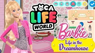 TOCA BOCA FIZ A MANSÃO DA BARBIE NO TOCA LIFE WOLRD!