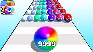 📌Satisfying Mobile Game Ball Merge 2048 PLay 11111 Tiktok Video Games Mobile Update Freeplay