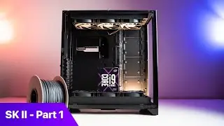 SK II - Part 1 : Liquid Cooling Parts (from EKWB), Lian Li 011-D XL, 5700XT, X299 Deluxe II & 9940x