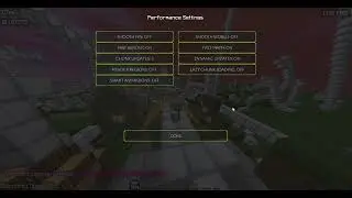 Best settings for Minecraft (fps boost)