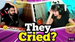 KRUTIKA MAMBA TOGETHER ON STREAM AFTER BREAKUP 💔 CRYING #krutikaplays #8bitmamba