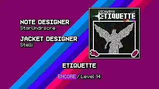 [vivid/stasis] Etiquette (ENCORE 14)