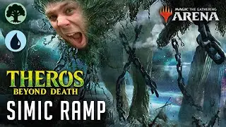 Simic Ramp - The most insane deck from Theros Beyond Death - MTGA Early Access Event
