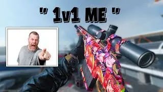 #1 Sniper 1v1s TRASH TALKING Dad!