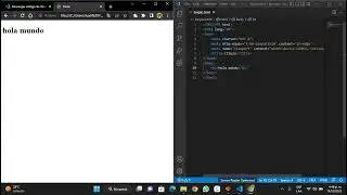 Curso de como hacer un hola mundo en visual Studio Code con Html