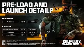 Black Ops 6 Vorabeinstellungen (ich bin gespannt, wie BO6 sein wird)