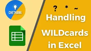 How to use Wildcards within COUNTIF function in Excel 