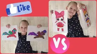 3 МАРКЕРА челлендж с мамой / против 3 MARKER CHALLENGE