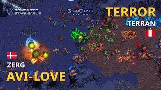 STARCRAFT: ROUND 1: TERROR  VS  AVI-LOVE