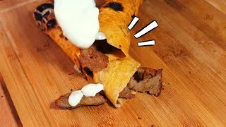 THE MOST EXPENSIVE RESTAURANT RECIPES CHICKEN WRAP DÖNER Sauce Recipe / Best Read Made Doner at Home