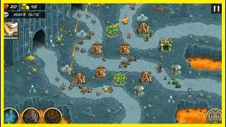 Kingdom Rush Origins - Dwaraman Gates - 3 Stars