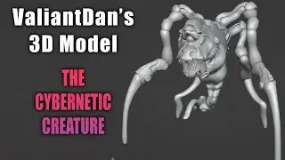 ValiantDan's  3D Sculpting an Cybernetic Creature