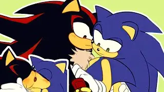 Just a Sweet Kiss 💋| Shadow x Sonic (Sonadow) | Comic Dub