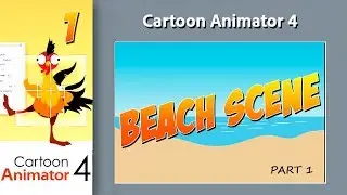 01. Cartoon Animater 4. Beach scene (Part1)