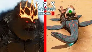 ATAQUE DEL REY MEGAPUÑO CORRUPTO, ALIADO MISTERIOSO Y NUEVO DINOSAURIO MARINO ARK Asended Historia