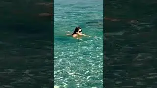 Wild Swim in the Clearest Water & Calm Waves ☀️ Beach Day Joy! 