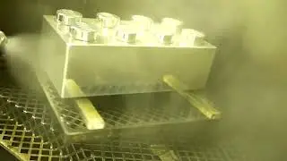 lego brick silvering process