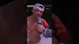 Reyes Cortez calls for his shot after a dominant showing at #FuryFC95!