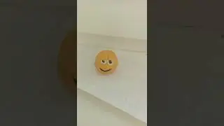 Колобок из Колобанги из пластилина