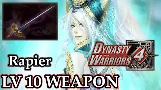 Dynasty Warriors 4 (100%): Edit Character (Rapier) -  Level 10 Weapon | Nu Wa's Rapier |