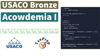 Acowdemia 1: USACO Bronze 2021 March(in C++) TxePrep