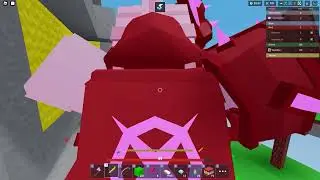 When you use deep void barbarian in roblox bedwars: