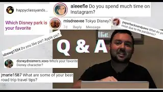 My First Q&A! Talk about my travel, baseball, Disney and personal life