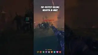 this is the fastest killing gun in mwz😱🤯 #mw3 #mwz