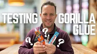 Gorilla Glue Strength Test — Fabric glue and Clear Grip