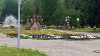 ВКО Риддер Лениногорск Памятник/ Парк/ Речка/ ул Урожайная/ Храм/ пр Независимости/ Фонтан/ Байтерек