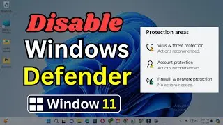 how to disable windows defender in windows 11 | how to turn off windows defender in windows 11