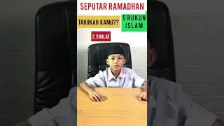 5 Rukun Islam | Seputar Ramadhan #shorts #rukunislam