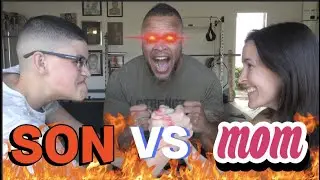 MOM VS SON WORKOUT CHALLENGE