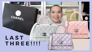 CHANEL 21K Unboxing Coco Handle Last 3!!!!