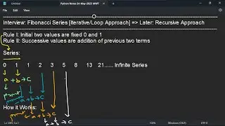 Python 10-Jun-2023 More on UDF - Defining main, factorial, Fibonacci and Default Argument Function