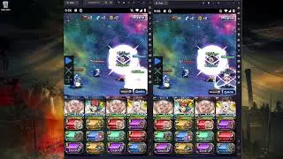 Grand summoners multiplayer auto farm (Ld player using Automatic tap auto clicker )