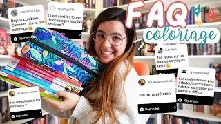COLORIAGES MYSTERES A L'ACRYLIQUE ✨ Mon matériel, conseils pour débuter, mes cahiers favoris ...