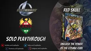 Canje Plays Marvel Legendary - Red Skull - Unleash the Power of the Cosmic Cube