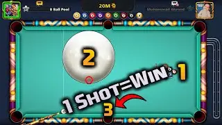 8 Ball Pool 9 Ball 1 Shot Win 😱 Super Amazing Easy 8 Ball Break 9 Ball Pool