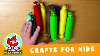 Felt Sausages Craft for Kids | Maple Leaf Learning Playhouse
