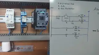 FOTOSEL RÖLENİN START STOP DEVRESİ İLE ÇALIŞTIRILMASI / FG-4 / KUMANDA ÇİZİMİ
