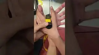 How to put on the armwrestling strap 