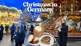 Christmas in Frankfurt 🎄Germany vlog • visiting Christmas Markets, food and cafes ☕ days in December