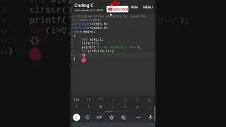 #21 C programming | Array Elements by squaring| C Language | 