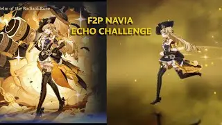 Navia echo challenge with f2p weapon 🗡️