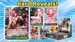 Goddess of VICTORY: Nikke - Weiss Schwarz Card Reveals *SIGNED CARDS*