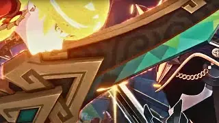 Mavuika vs Capitano Fight Cutscene Genshin Impact 5.0