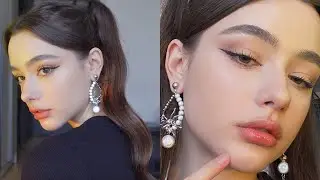 baddie makeup ♡ perfect eyeliner | dolly eyelashes | viral makeup ~