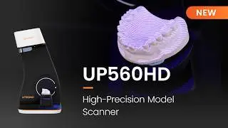 UP3D UP560HD Lab Scanner | 4μm Ultra-high Accuracy, 5MP Camera